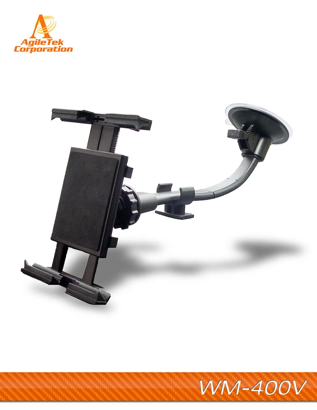 WM-400V – MOBOTRON Tablet Mount, Windshield Mount And Universal Adjustable Holder For Full-Range Tablets and Large Sm...